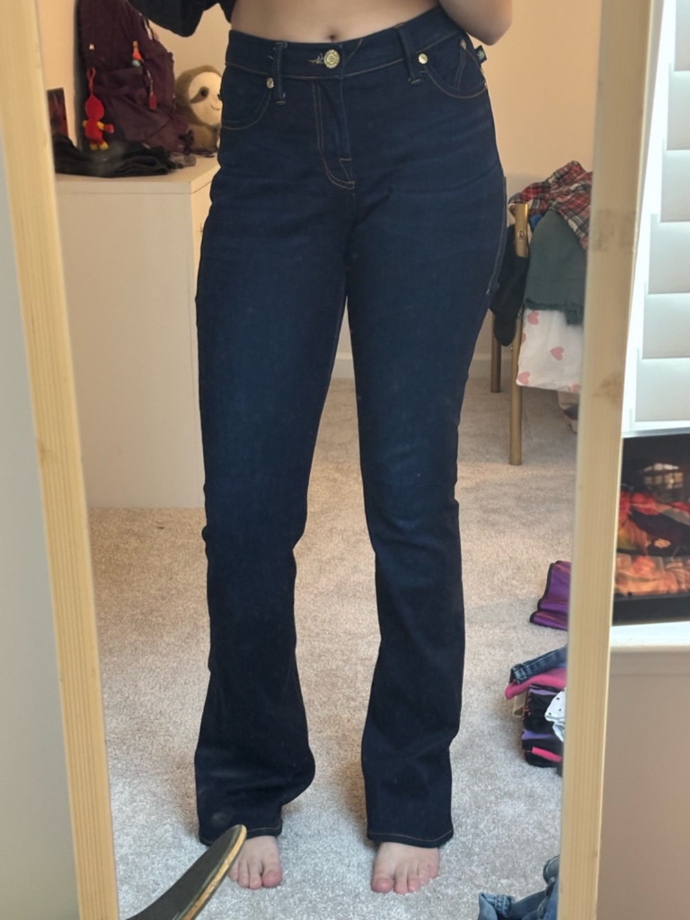 Rock & Republic Dark Blue Boot Cut Jeans